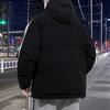 Neue Wintermode Lässig Sport Cord Baumwolle Mantel Herren Stehkragen Zwei-Riegel Kontrastierend Jugend Baumwolle Mantel Jacke