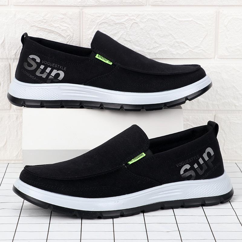 

Новая мужская тканевая обувь дышащая повседневная обувь для ленивых полиуретановая мужская обувь 44