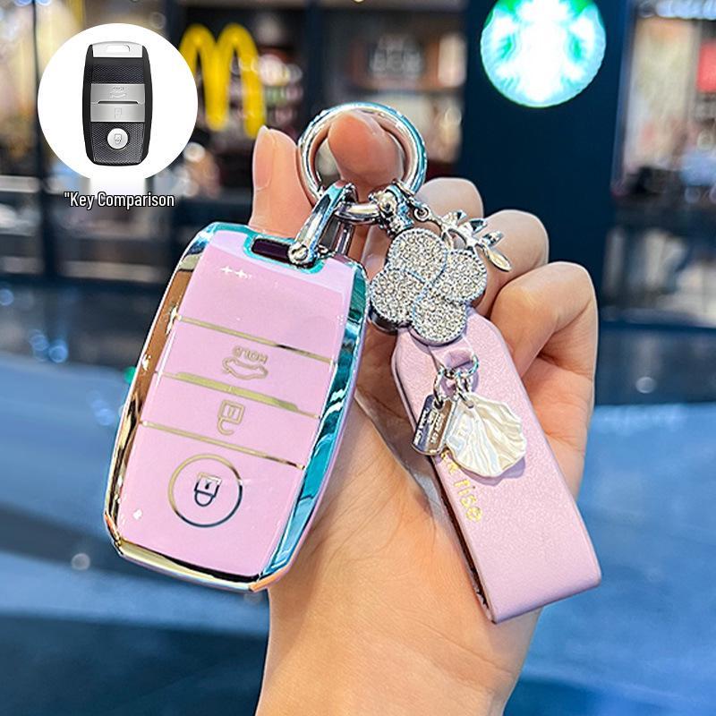 Kia Key Case Shell for K3, K4, K5, KX3, KX5, Sportage, Sorento, Yipao, and K5 Models