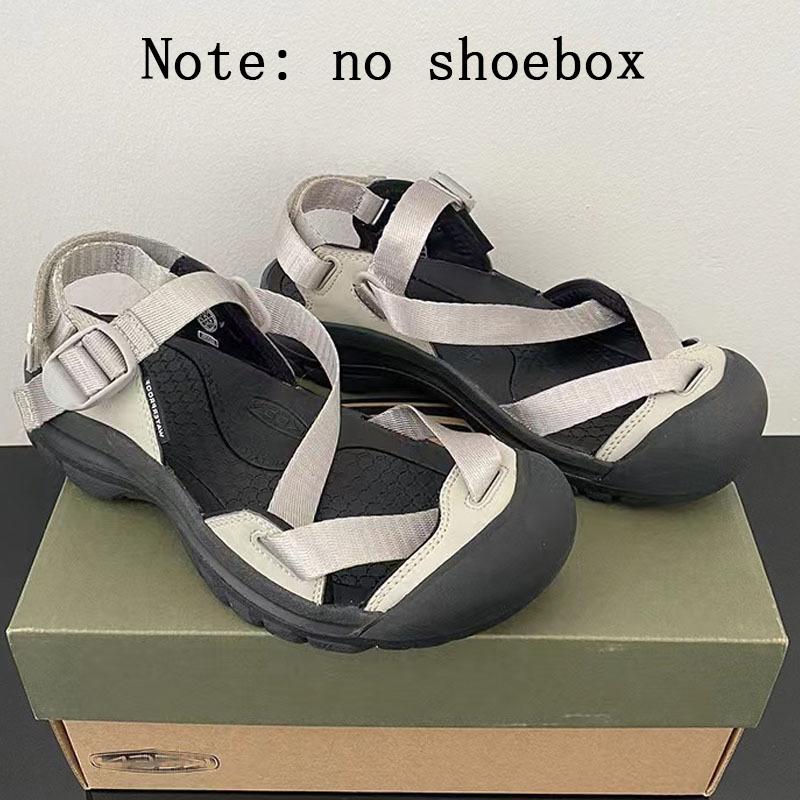 

Высококачественные летние сандалии для мужчин, обувь для отдыха на открытом воздухе, нескользящая обувь для бега по реке, быстросохнущие сандалии для ходьбы по болоту, пляжная обувь 40 серебряный