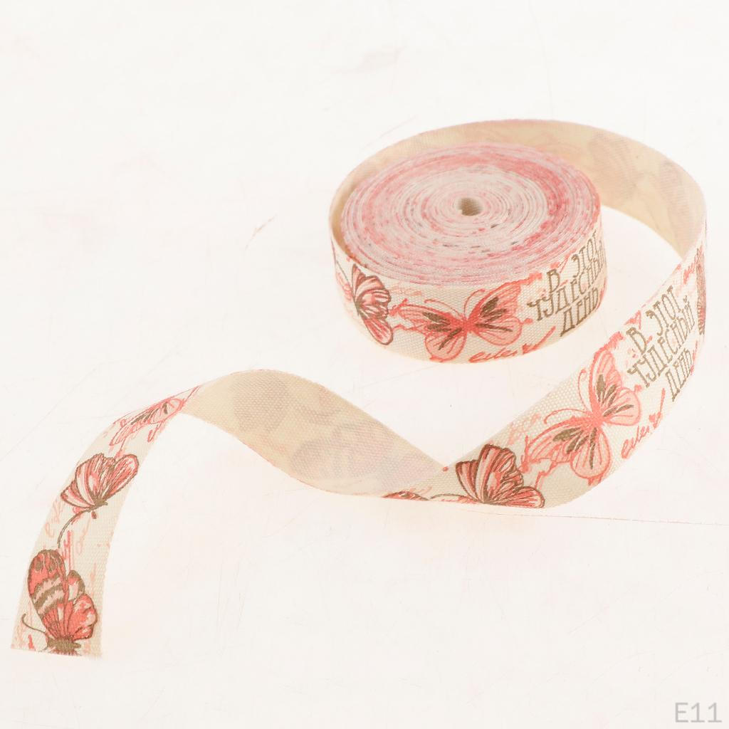 Ribbon Tape Christmas Gift Wrapping Package 3/5 inch Wide