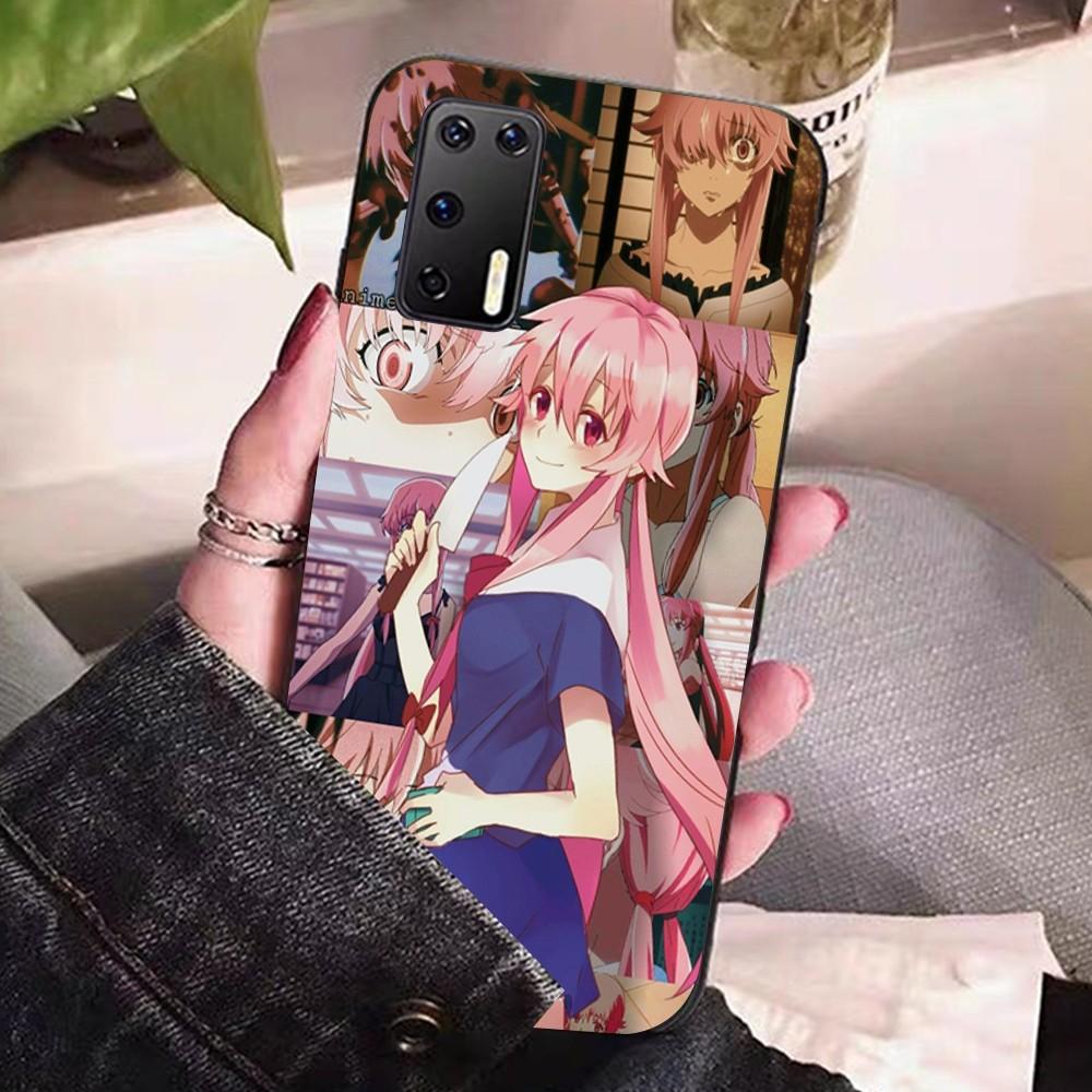 Future Diary Handyhülle Für Huawei P 8 9 10 20 30 40 50 Pro Lite Psmart Honor 10 lite 70 Mate 20lite