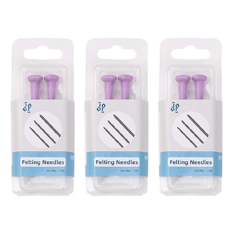 

6Pcs Felting Needle with Comfortable Grip for Wool Felting Craft Felting Needle Tool for Beginner Professional 1