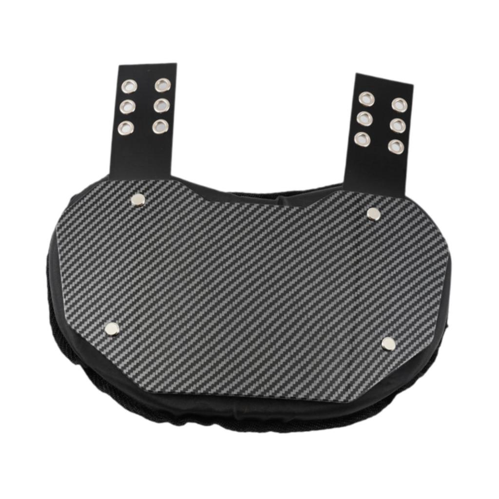 Football Backplate Universal Fit Foam Padding Abrasion Resistant Breathable Football Gear for Training Football Game Kids Adults