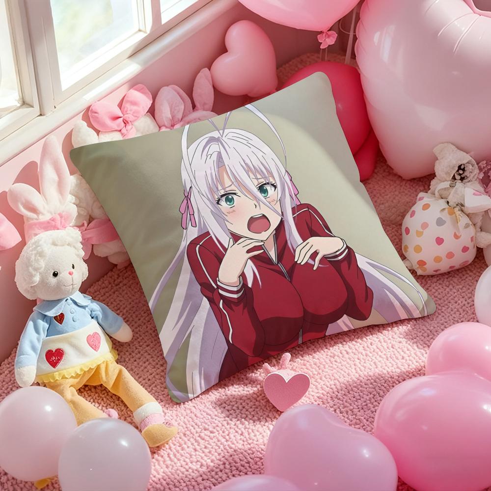 Heißes Anime H-High School DxD Kissenbezug Musterbedruckte Kissenhülle für Wohnzimmer Sofa Kissenbezug & Schlafzimmer Dekoration