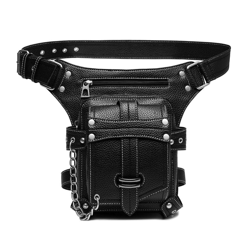 NEW Men's Purse Motorcycle Outdoor Riding Motorcycle Leggings Bag Waist Bag Women Fanny Pack Belt Bag Chest Bag Banane Sac