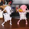 Plastic 3D Print Shaking Skull Doll Simulation Spring Clockwork Toy  Outdoor