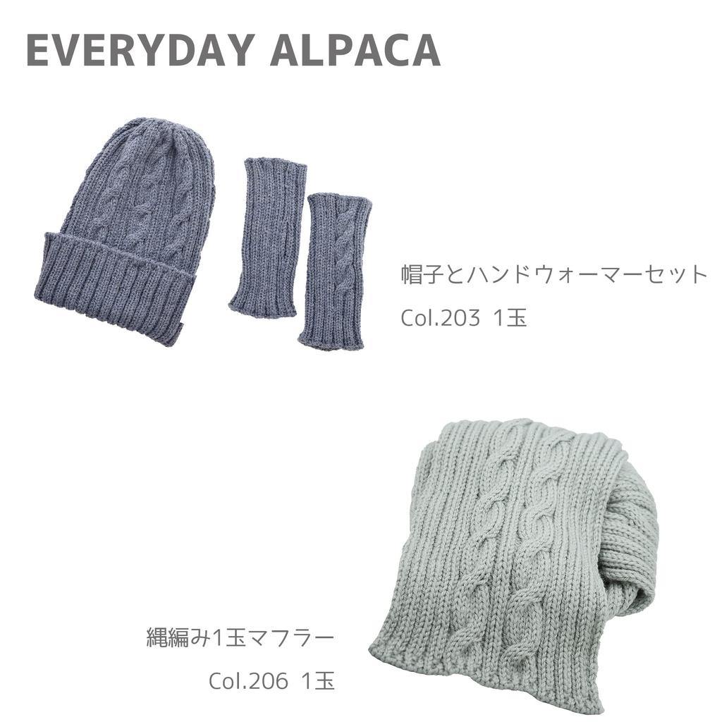 Пряжа ручного в'язання NASKA Everyday Alpaca Середньої товщини Біла 100г 300м набір 5 мотків КОЛ.201 приблизно. N-108