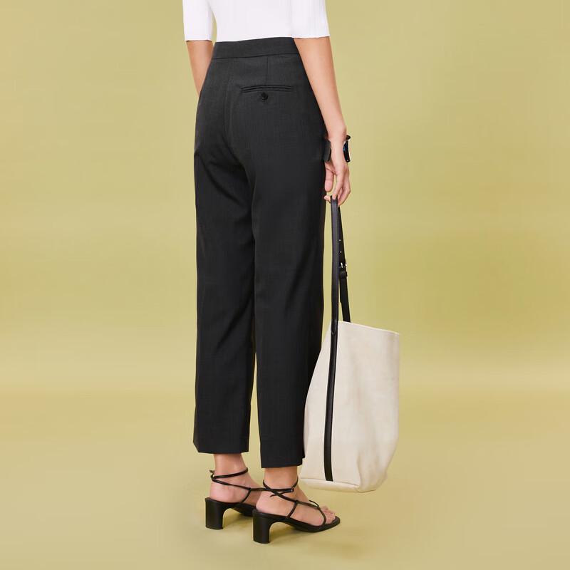 LESS 2024 Summer Casual Straight-Leg Trousers
