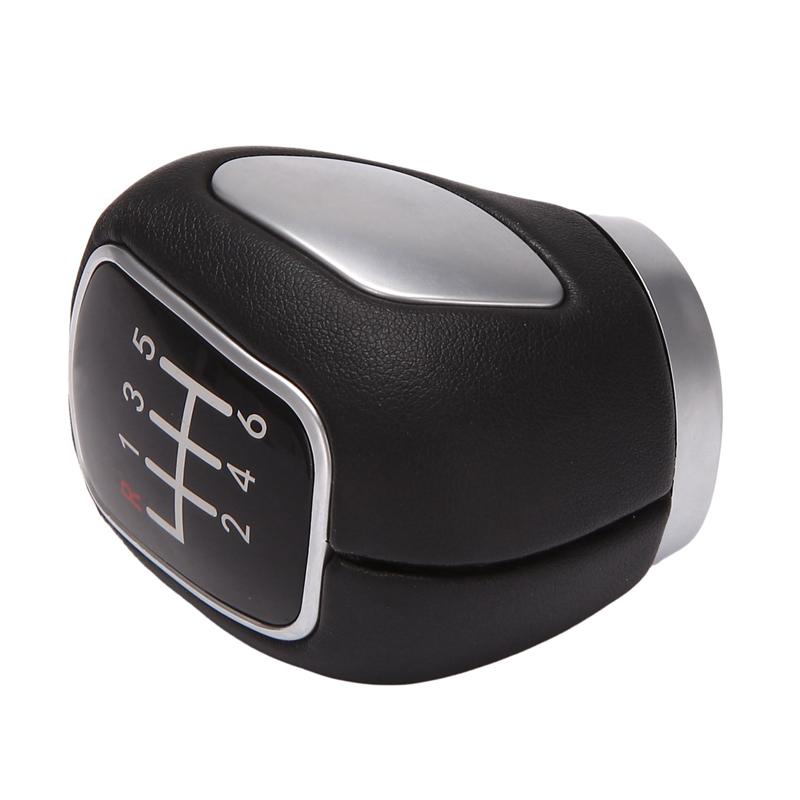 

4X 6 Speed Manual Gear Shift Knob Shifter Lever Head For Cruze 2011-2012 black 6speed