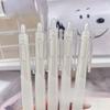 Office School Supplie Calabash Head Brush Question White High Value Student 0.5 Push Type Gel Pen Black Exam Carbon Kawai Lovely