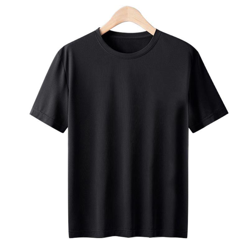 Men's Lightweight Quick-Dry Ice Silk Mesh T-Shirt - Summer 2026 Collection