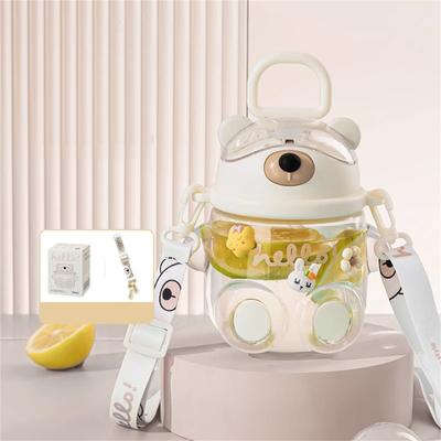 Children's Straw Cups For Children's With Soft Spout And Handle Children's Straw Cups Are Suitable For School, Travel, And Going Out