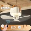 LED Lighting Ceiling Fan Light Remote Control Electric Fan Night Lamp Hanging Fan Light  Dorms