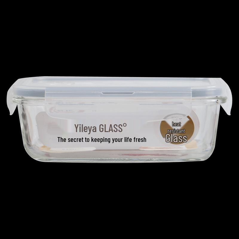 High Boron Glass Microwaveable Food Storage Container