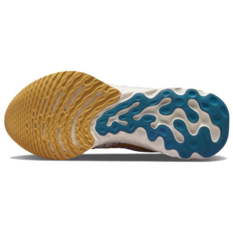 Nike React Infinity Run 3 Flyknit Sun Club Sail Hot Curry Sneakers DV1744-141