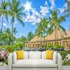 3d Wallpaper Seaside Coconut Tree Scenery Murals Living Room Tv Sofa Dinning Wall Papers Home Decor