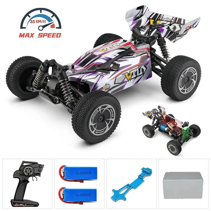 WLtoys 144010 75KM/H 2.4G RC Car Brushless 4WD Electric High Speed Off-Road Remote Control Drift Toys for Children Racing