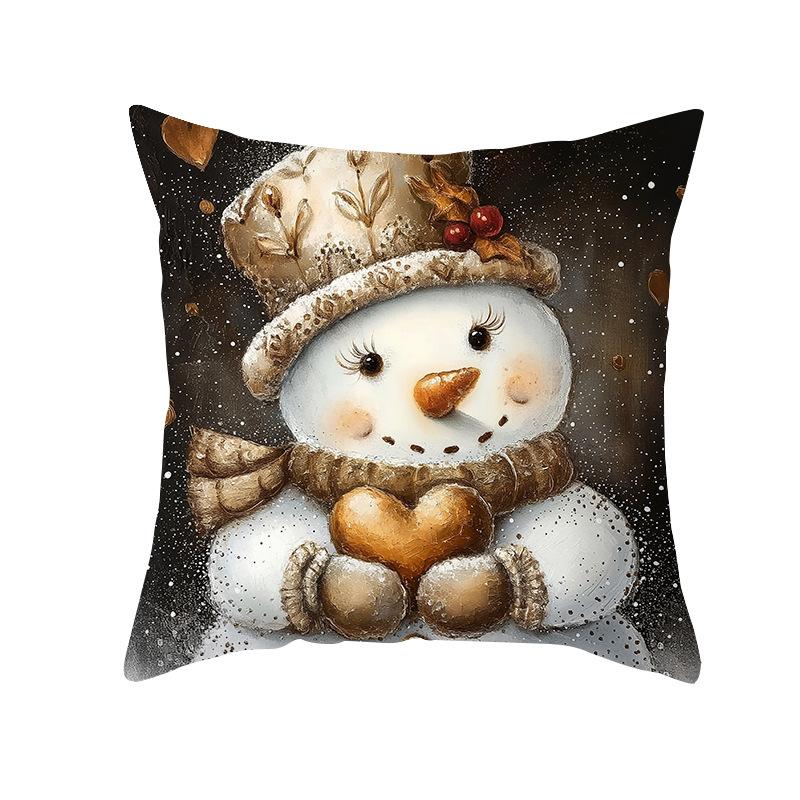 

Чехол на подушку для рождественского украшения дома, праздничный чехол для подушки для гостиной, спальни, дивана, чехлы для подушек 45*45cm TPR496-9