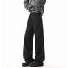 QOTRIOCK Unisex Retro Washed Loose Fit Jeans