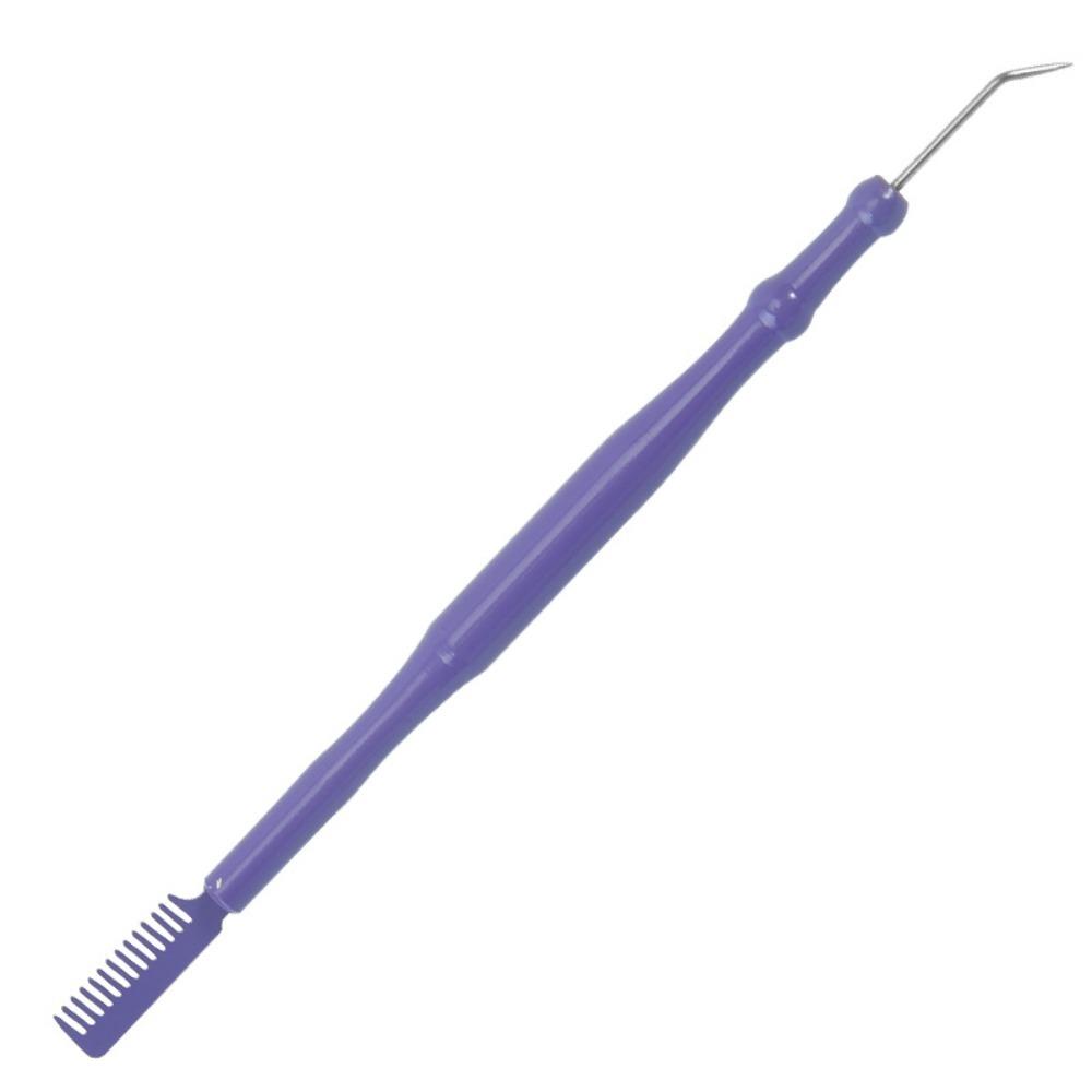 Professional Metal Eyebrow Comb 2-in-1 Lifting Separating Eyelash Assistance Tool Eyelash Perm Lash Tool Beauty Tool