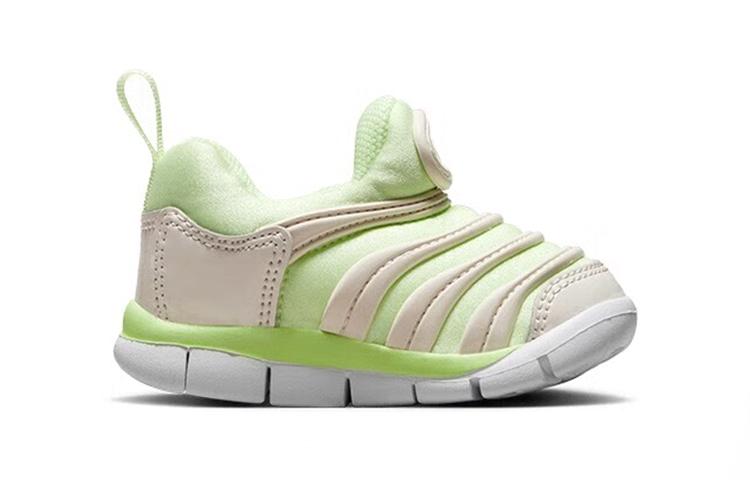 Nike Dynamo Free Caterpillar Slip Resistant Abrasion Resistant Low top Toddler Shoes Green Infant And Toddler 343938-704