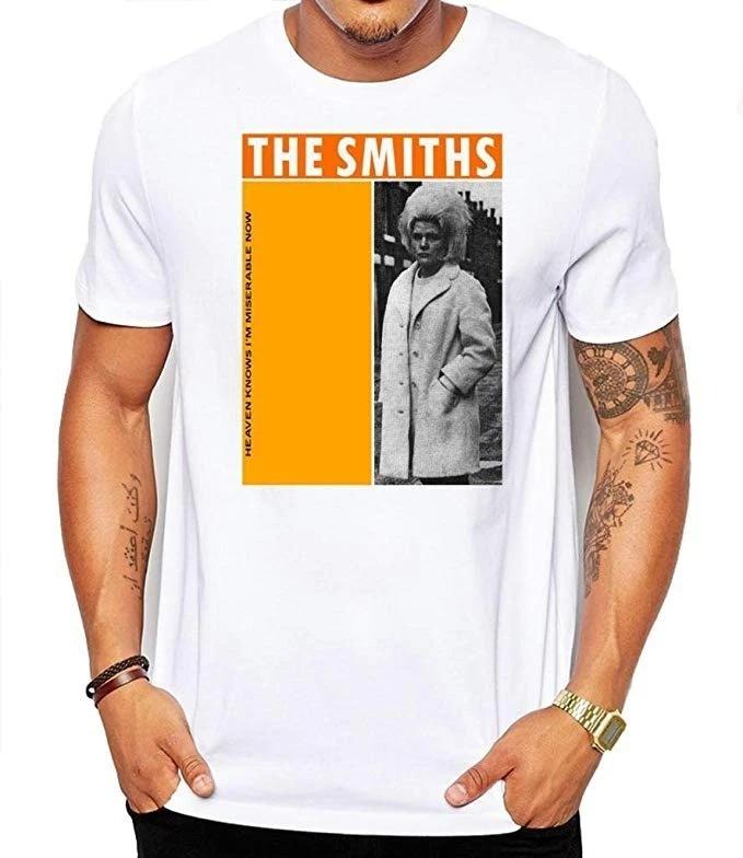 The Smiths T-Shirt Heaven Knows I m Miserable Reproduction of 1984 Vintage Tee W 2XL