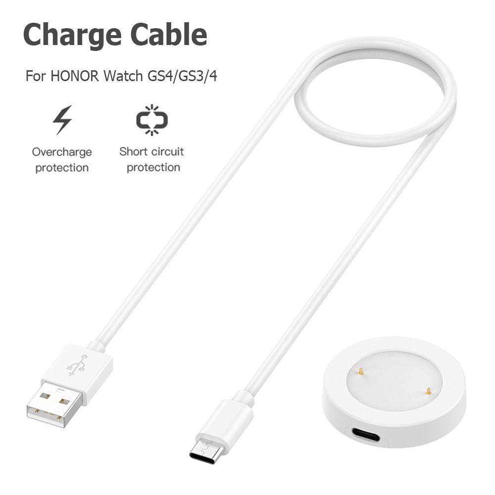Magnetic Charger Dock USB Charging Cradle Replacement Charger Charging Cradle Dock for Honor Smartwatch 4/GS4/GS3