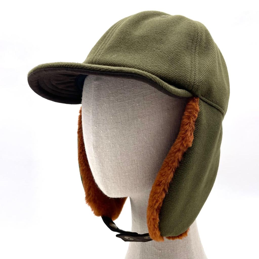 Sense of Grace Cody Fur Cap Flat Visor Flight Cap