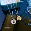 Titanium Steel Light Luxury Tree Of Life Minimalist Furnace Real Gold Necklace Female Collarbone Chain Accessories