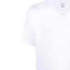 Polo Ralph Lauren Solid Color V-Neck Cotton Small Logo Embroidered Short Sleeve T-Shirt Men Tops White 710671453-008