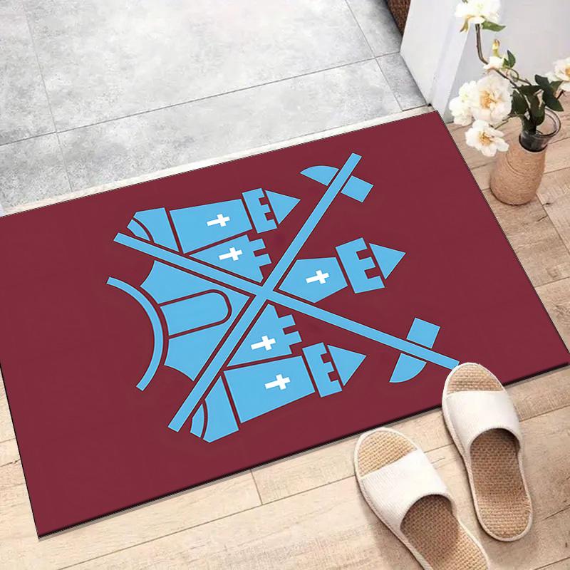 1 stuk Voetbalteam (76) Ontwerp Bedrukt Vloerkleed Tapijt voor Slaapkamer Woonkamer Huisdecoratie Kleden Mat Antislip Mat Kleed voor Bedzijde