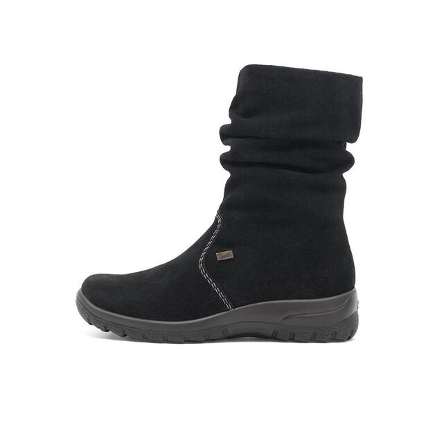 Rieker Z7171-01 Black Ankle Boots