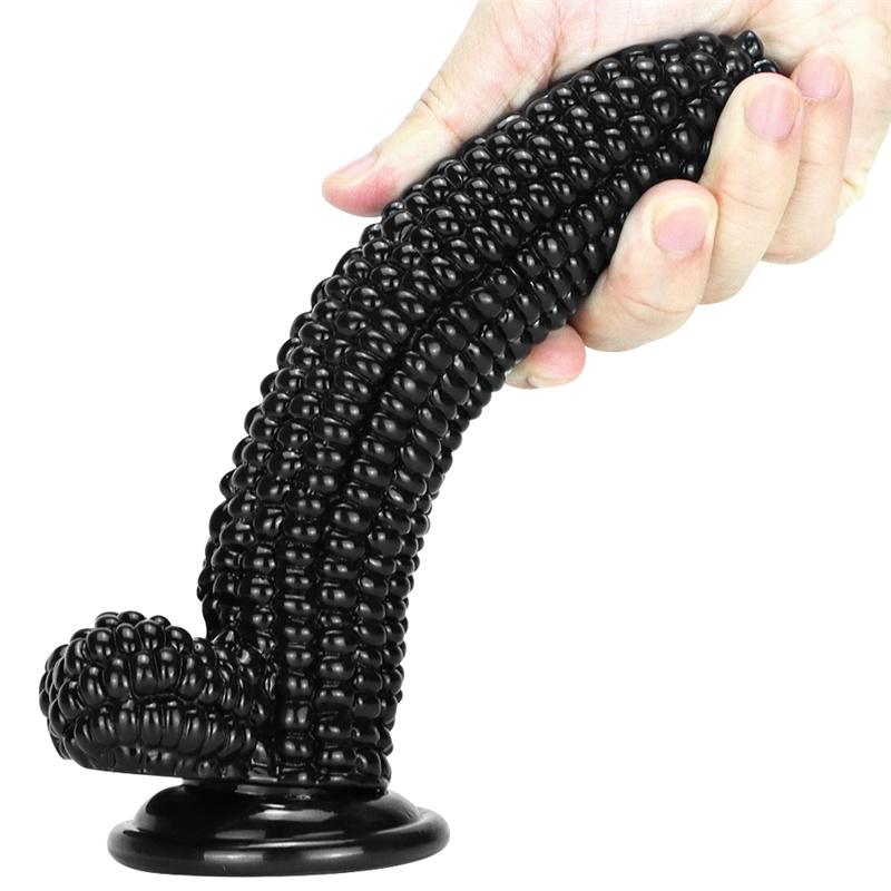 Kukuřičný penis anální kolík Vegetable Penis Simulation Big Dildo Produkty pro dospělé Ženy Masturbační zařízení Sexuální produkty pro dospělé