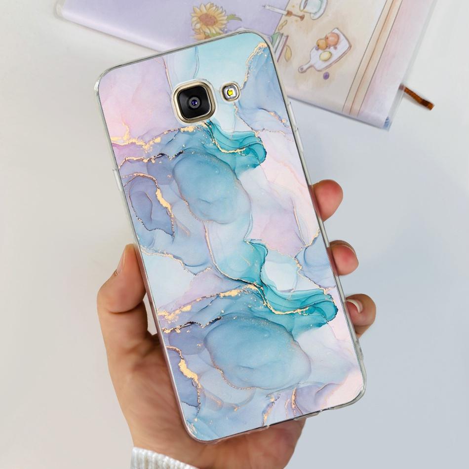 Pour Samsung Galaxy A5 2016 Coque Samsung A5 2017 2015 A500F A520F SM-A510F Impression Élégante Silicone Souple TPU Coque Arrière de Téléphone