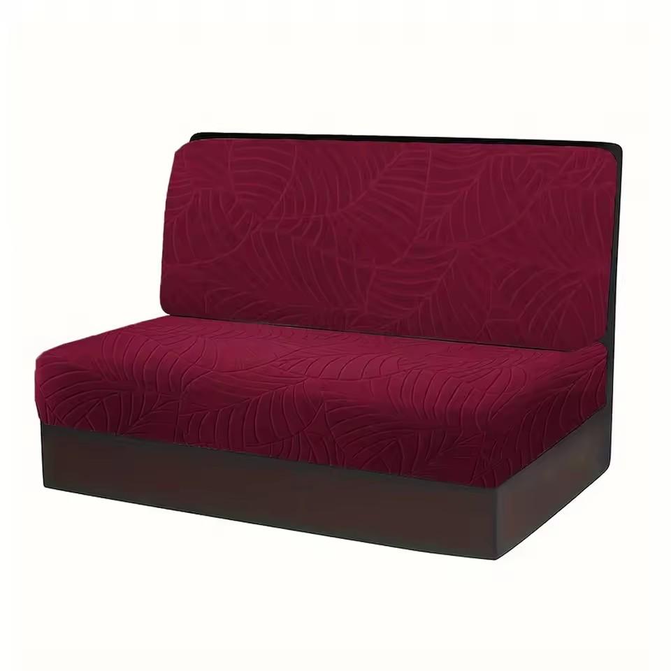 2 Stück/Set Jacquard Wohnmobil Dinette Kissenbezüge Dehnbar Camper Sofa Sitzbezüge Verstellbare Essplatzbezüge Bank Rückenlehnen-Dekor