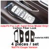 Car Glass Lift / AC Vent Outlet / Steering Wheel Decor Cover Trim ABS Accessories For Mercedes-Benz GLE GLS Gle320 450