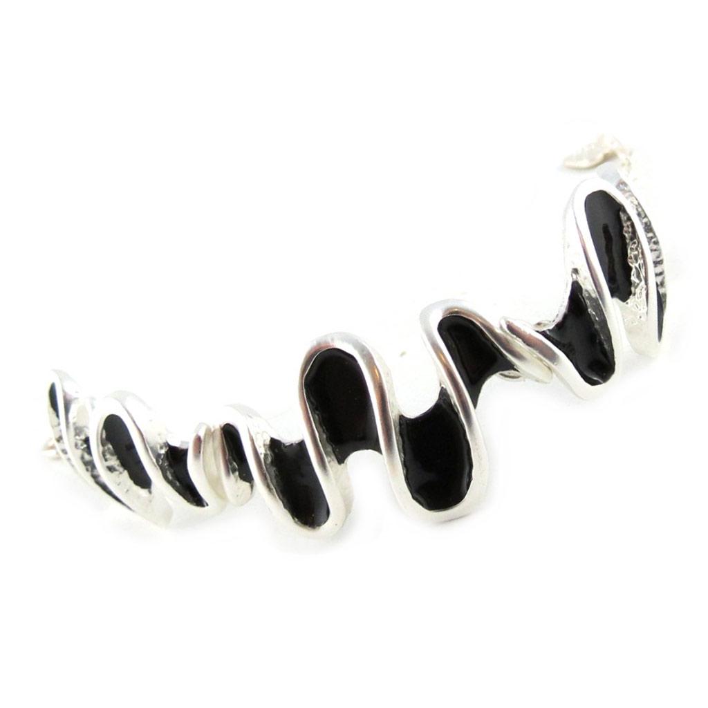 Bracelet Vintage Dolce Vita En Métal Argenté - Occasion Superbe état