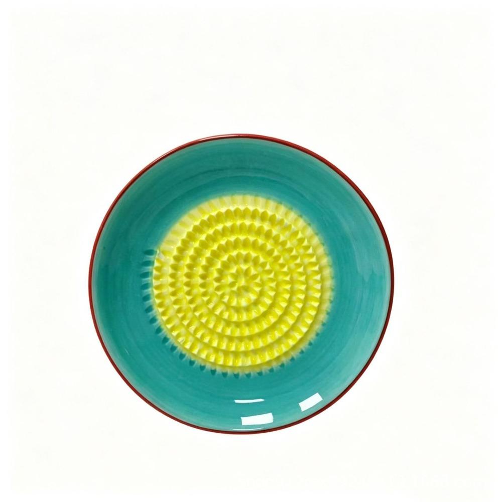 Round Plate Manual Garlic Masher Easy Clean Vegetable Grating Plate Tomato Grating Style 7