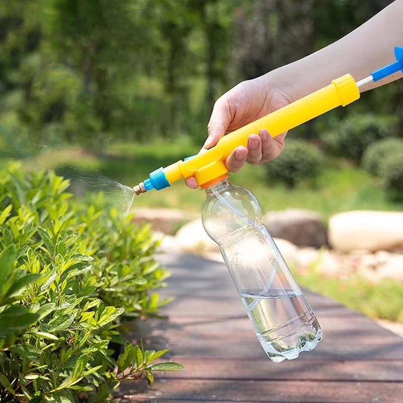 Garden Watering Artifact Beverage Bottle Sprayer Cola Spray Head Universal Reciprocating Pull-out Disinfection Watering Vegetabl