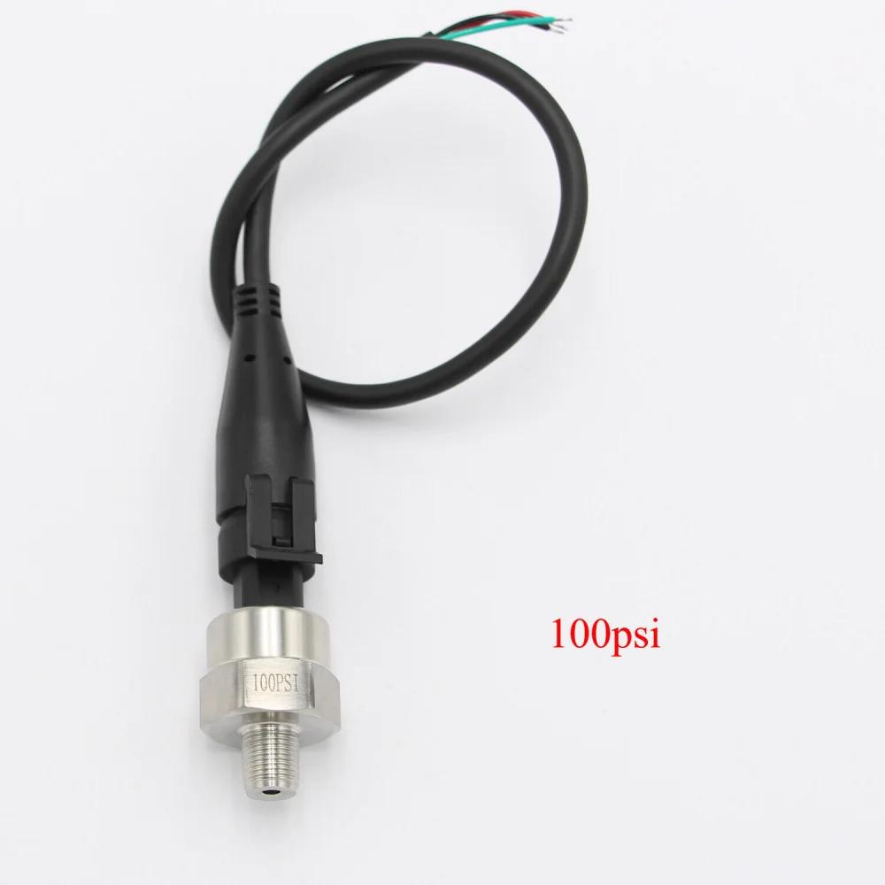 5V 1/8” NPT Pressure Transducer or Sender 30psi-500Psi for Fuel Diesel Oil Air Water