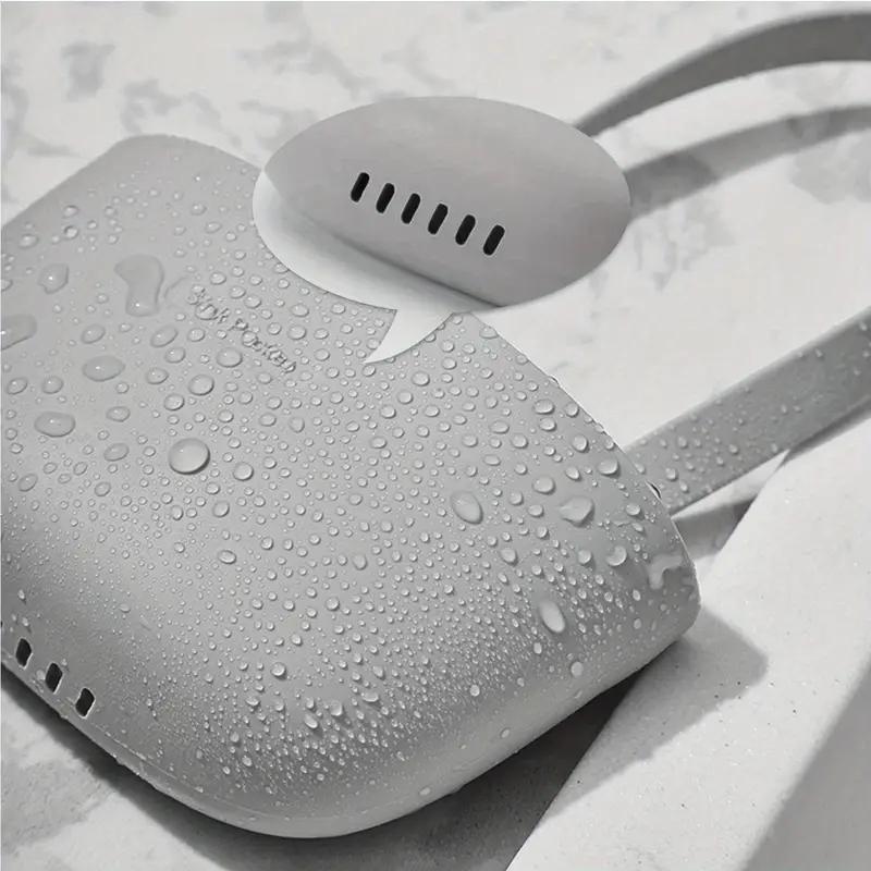 Kitchen Supplies Sink Single Layer Drain Hanging Bag Pool Storage Drain Rack Hanging Basket