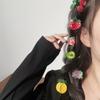 Internet Celebrity Taking Photo Side Bangs Hair Claw with Mini Fruit Shape Hair Catch for Woman Teens Braids Side Bangs