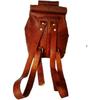 New Handmade Looking Genuine Leather Travel Bag Rucksack Backpack Brown Laptop