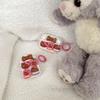 Pink Cartoon Kt Cat Apple Bluetooth Headset Case Protective Case For Airpods4 Transparent 1/2 Generation Pro3