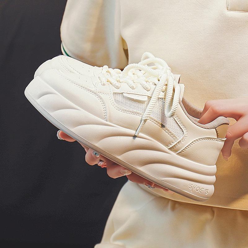 Summer little white shoes new in female students heightening sports board shoes casual shoes breathable