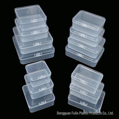 Nuova Scatola Rettangolare Trasparente in Plastica PP