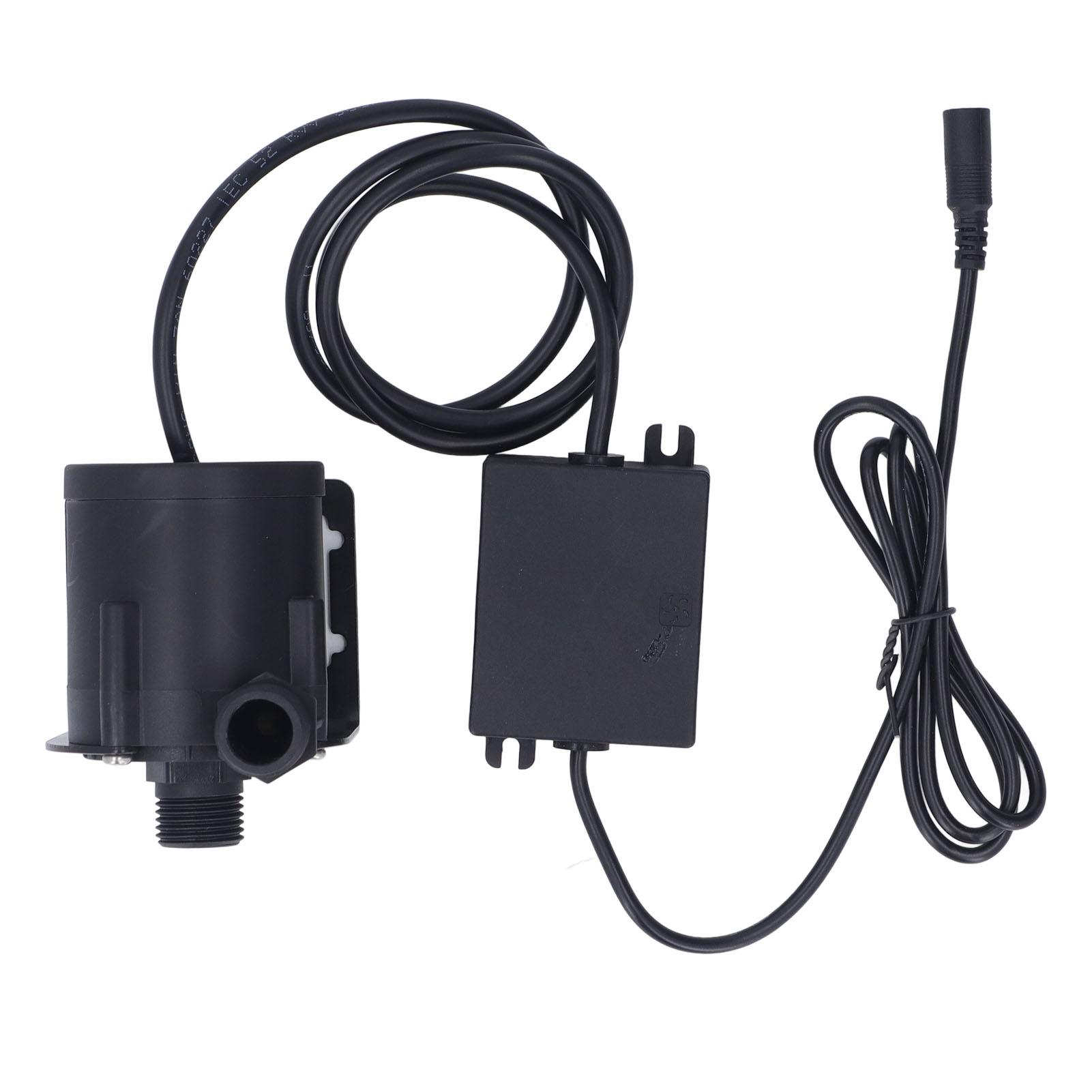 

24V DC Brushless Water Pump High Temperature Resistant G12 Thread 42.7ft Pump Head Brushless