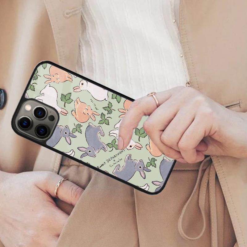

Bunny Rabbits Magnetic Phone Case For APPLE iPhone 17 Air 16 14 13 12 Pro Max 15 Plus Wireless Charge With MagSafe Cover iPhone 13mini