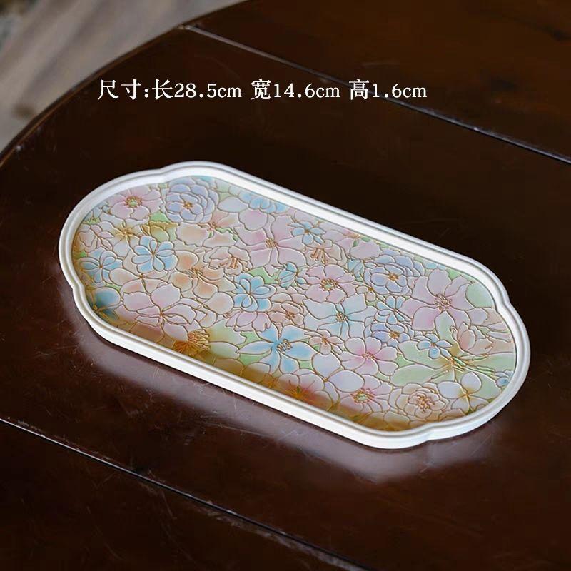Chinese-style Tea Tray, Ceramic Tea Set, Creative Quick-drying Tea Tray, Women s Dedicated Gongfu Teaware